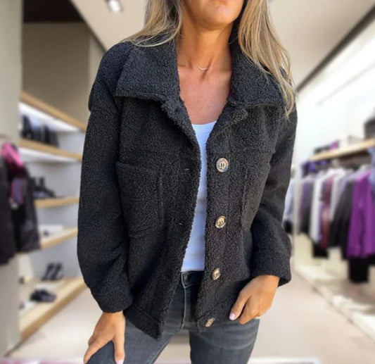 Clara｜Veste Luxueuse Courte et Chaude